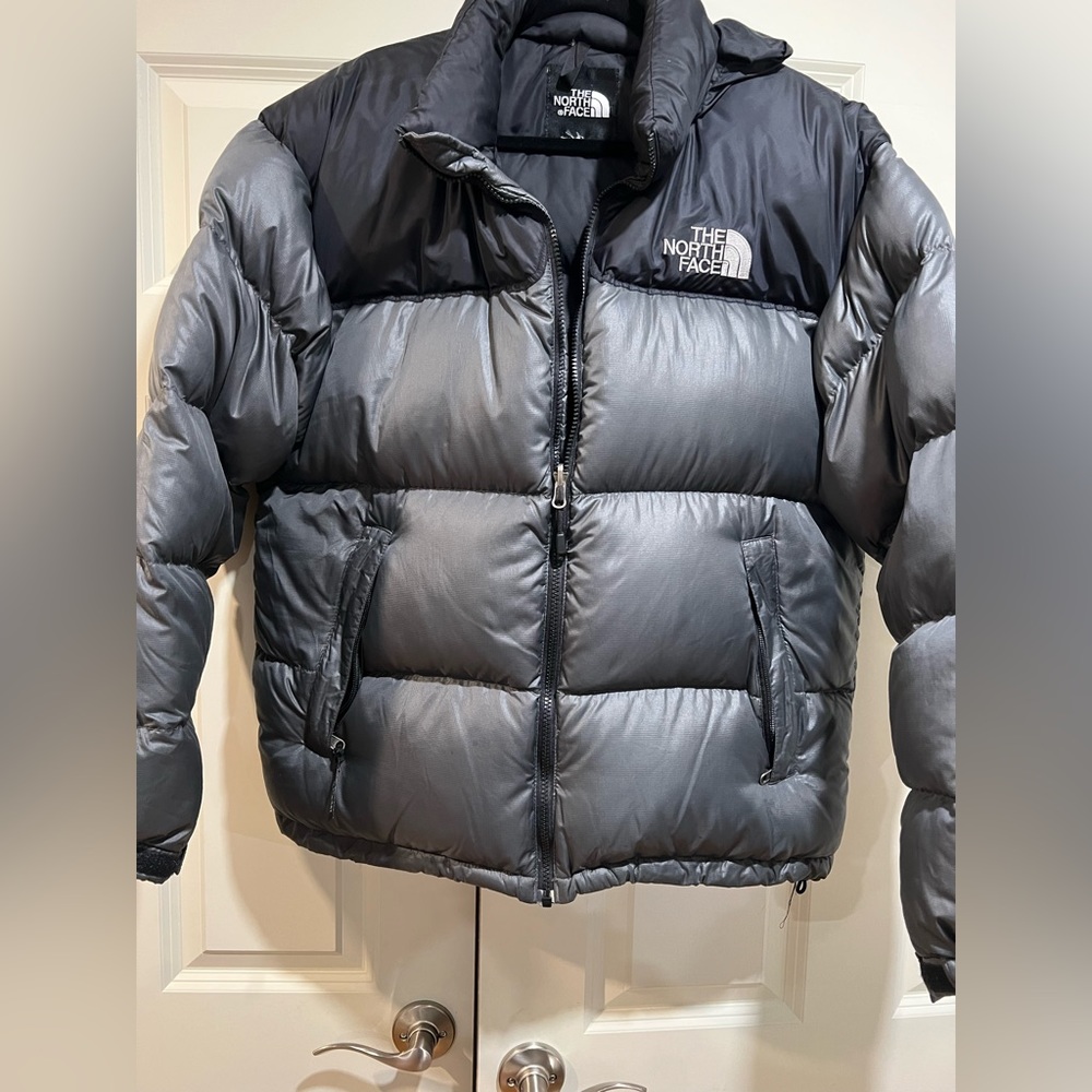 Mens North Face puffer jacket